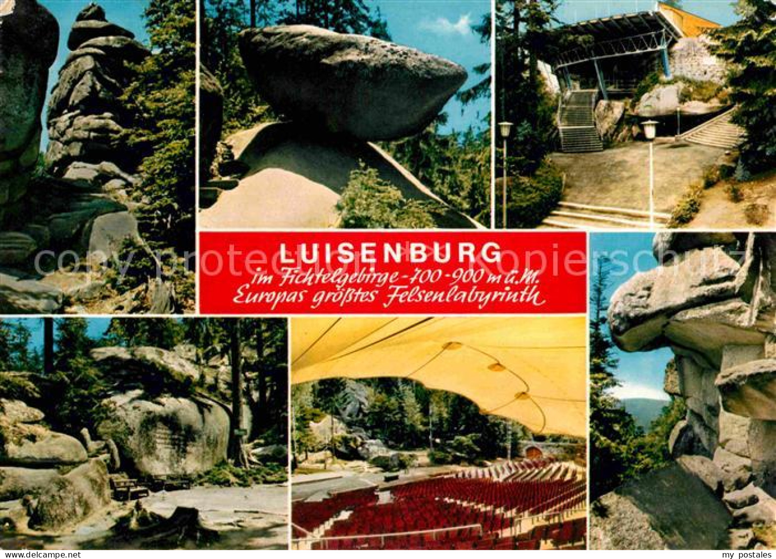 72639713 Luisenburg Felsenlabyrinth Freilichtbuehne Fichtelgebirge Wunsiedel - Wunsiedel