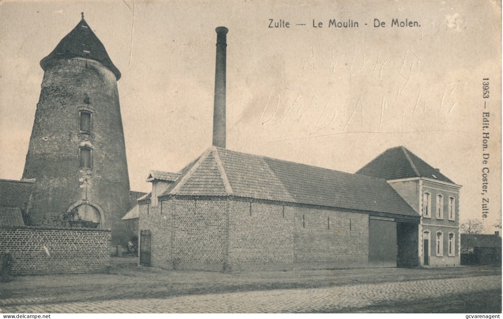 ZULTE  LE MOULIN  DE MOLEN                                 ZIE AFBEELDINGEN - Lovendegem