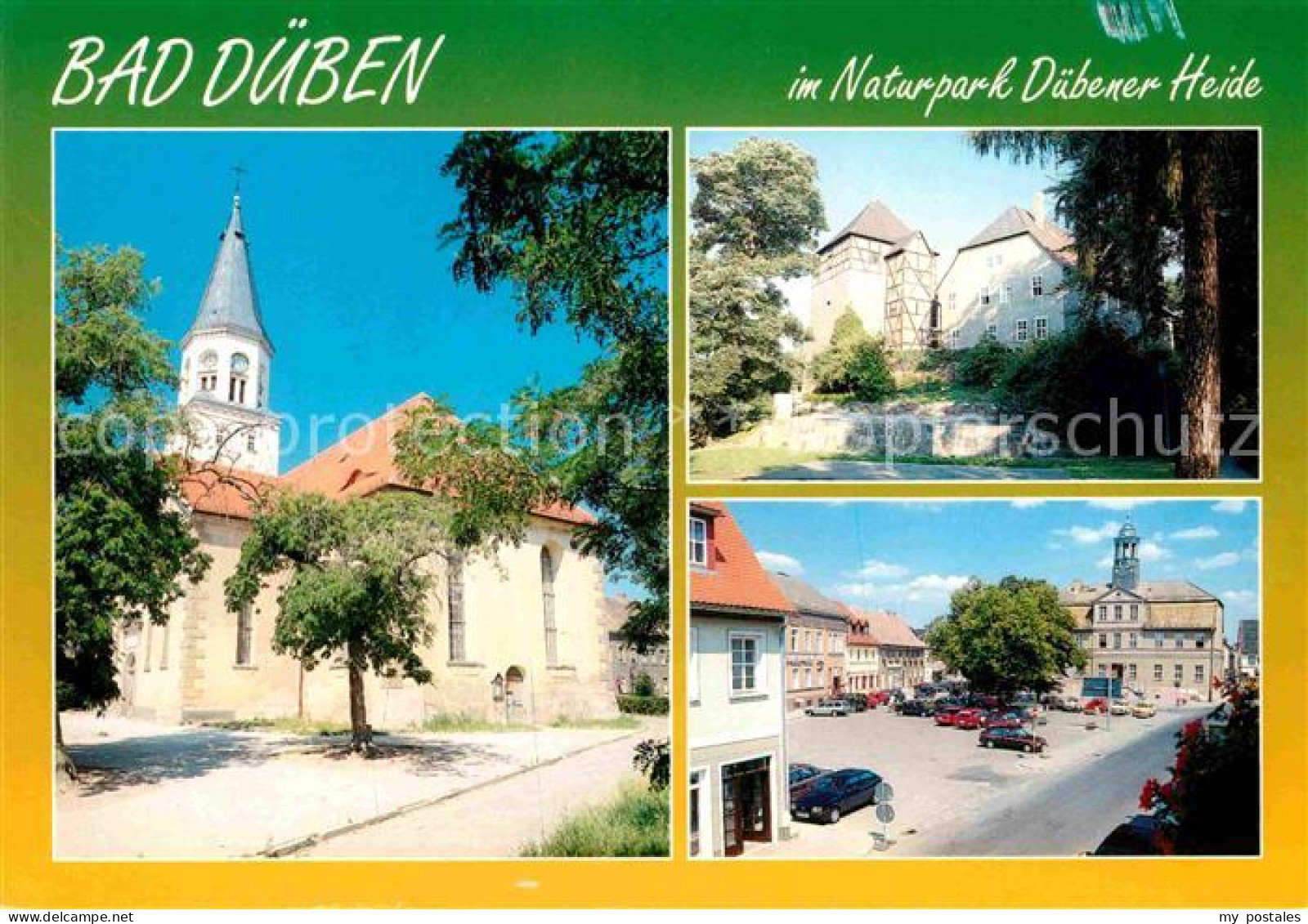 72639655 Bad Dueben Ev Kirche Burg Marktplatz Naturpark Duebener Heide Bad Duebe - Bad Düben