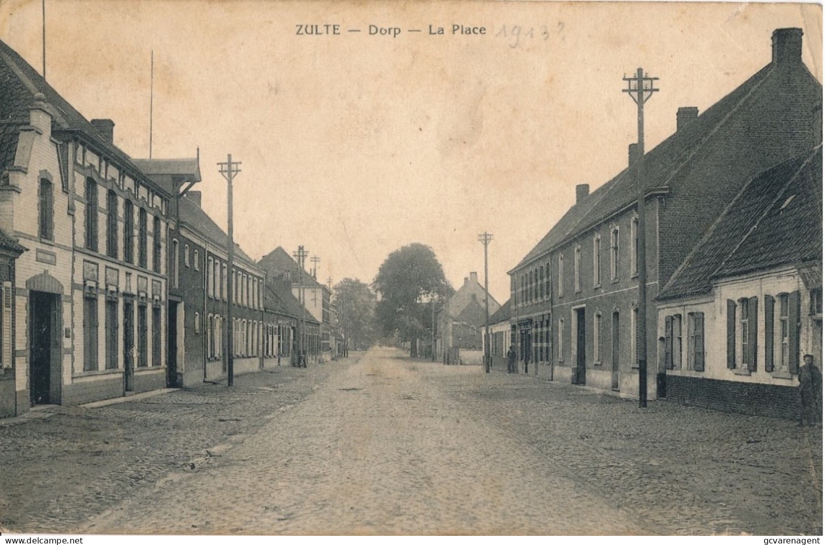 ZULTE  DORP  LA PLACE                              ZIE AFBEELDINGEN - Lovendegem