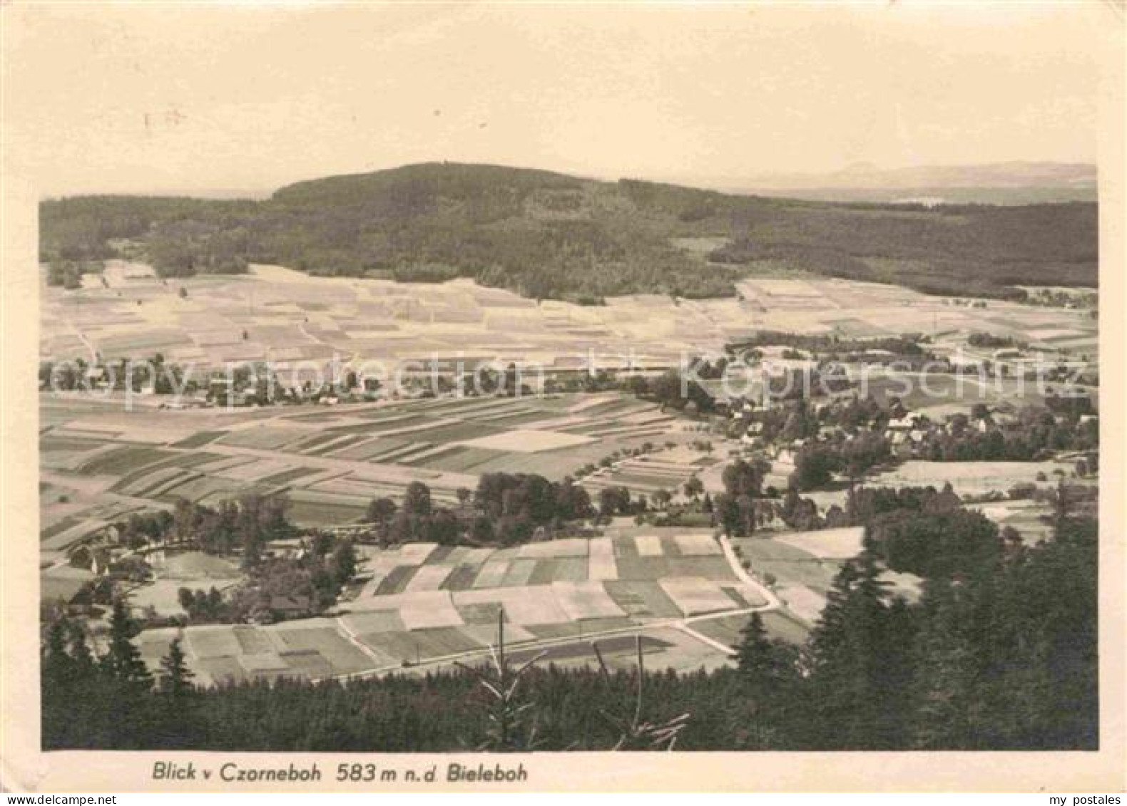 72639523 Czorneboh Panorama Blick Nach Dem Bieleboh Cunewalde - Cunewalde