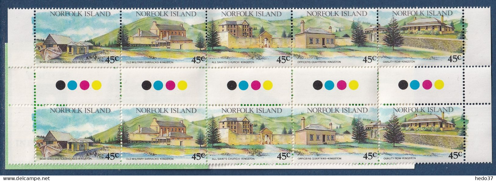 Ile Norfolk Carnet N°C 526/530  - Neuf ** Sans Charnière - TB - Norfolk Island