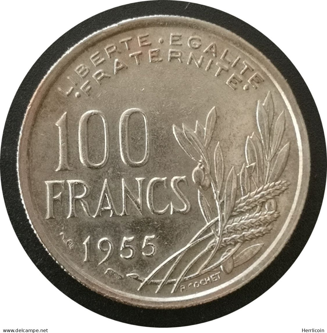 Monnaie France - 1955 - 100 Francs Cochet - 100 Francs