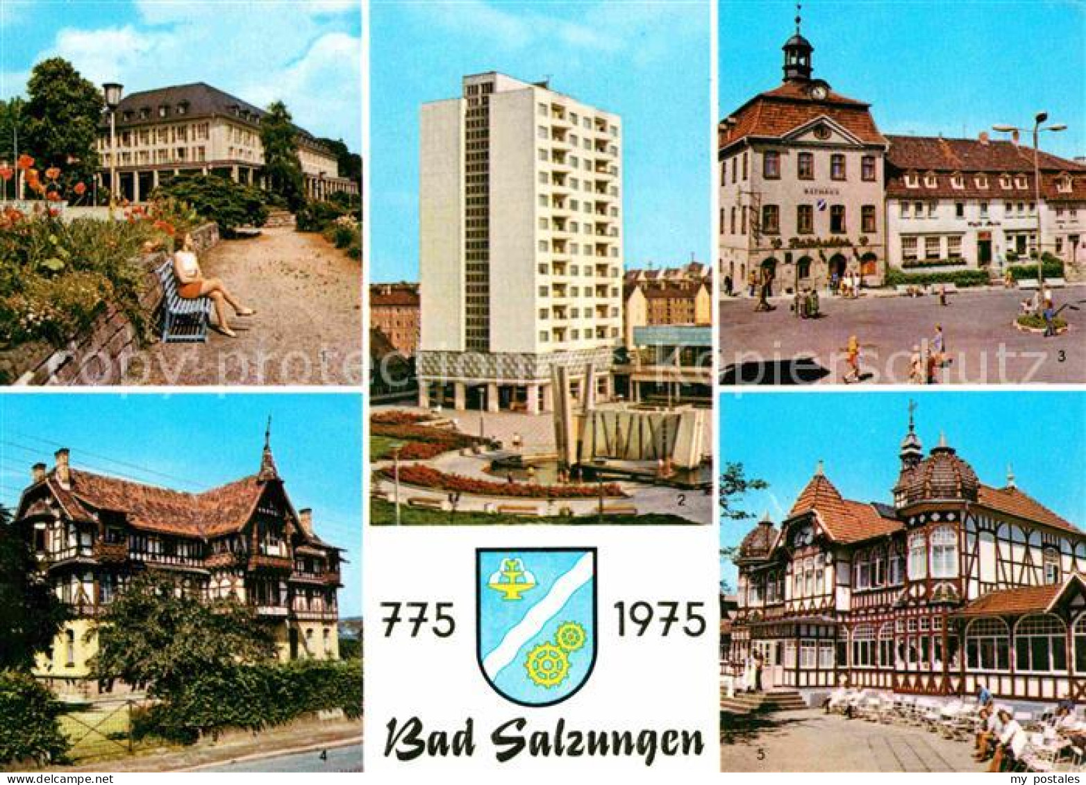 72639352 Salzungen Bad Kurhaus Leninplatz Markt Kindersanatorium Gradierwerk Sal - Bad Salzungen