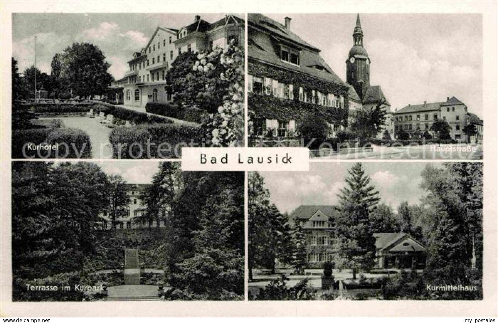 72639310 Bad Lausick Kurhotel Hauptstr Terrasse Kurpark Kurmittelhaus Bad Lausic - Bad Lausick