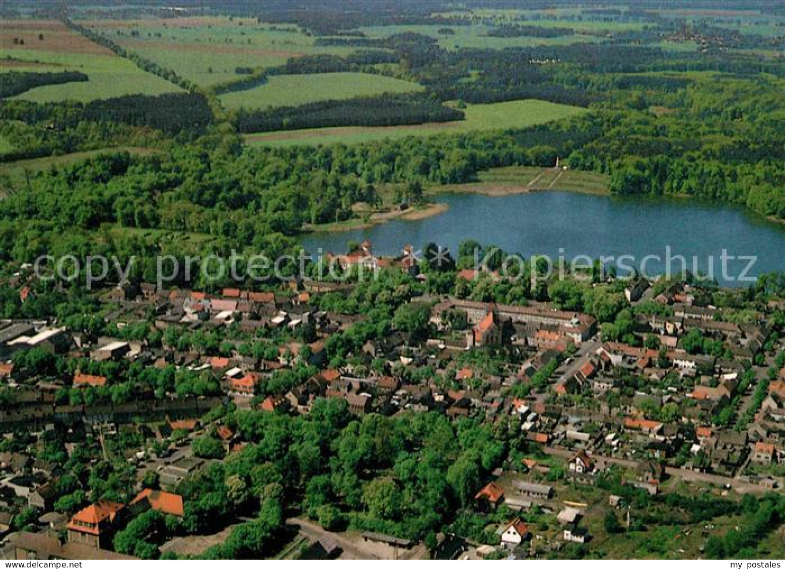 72639055 Rheinsberg Schloss Und Stadt Fliegeraufnahme Rheinsberg - Zechlinerhütte