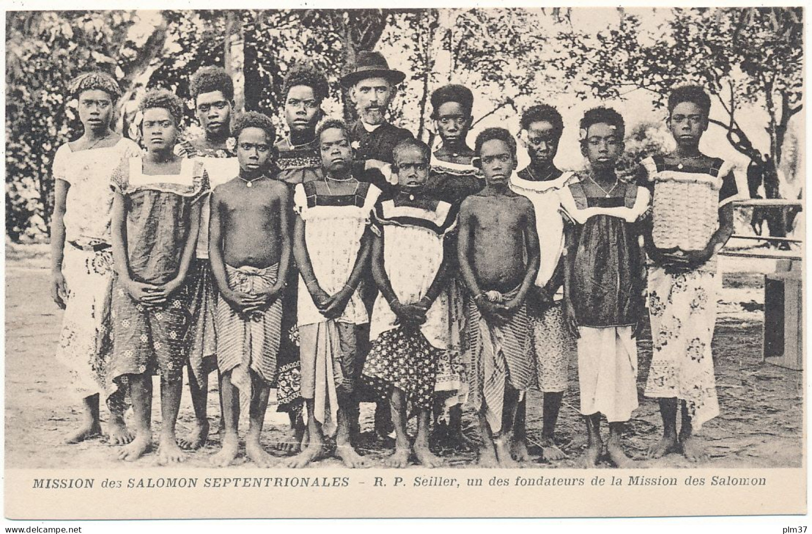 Mission Des SALOMON - R. P. Seiller, Un Des Fondateurs - Islas Salomon
