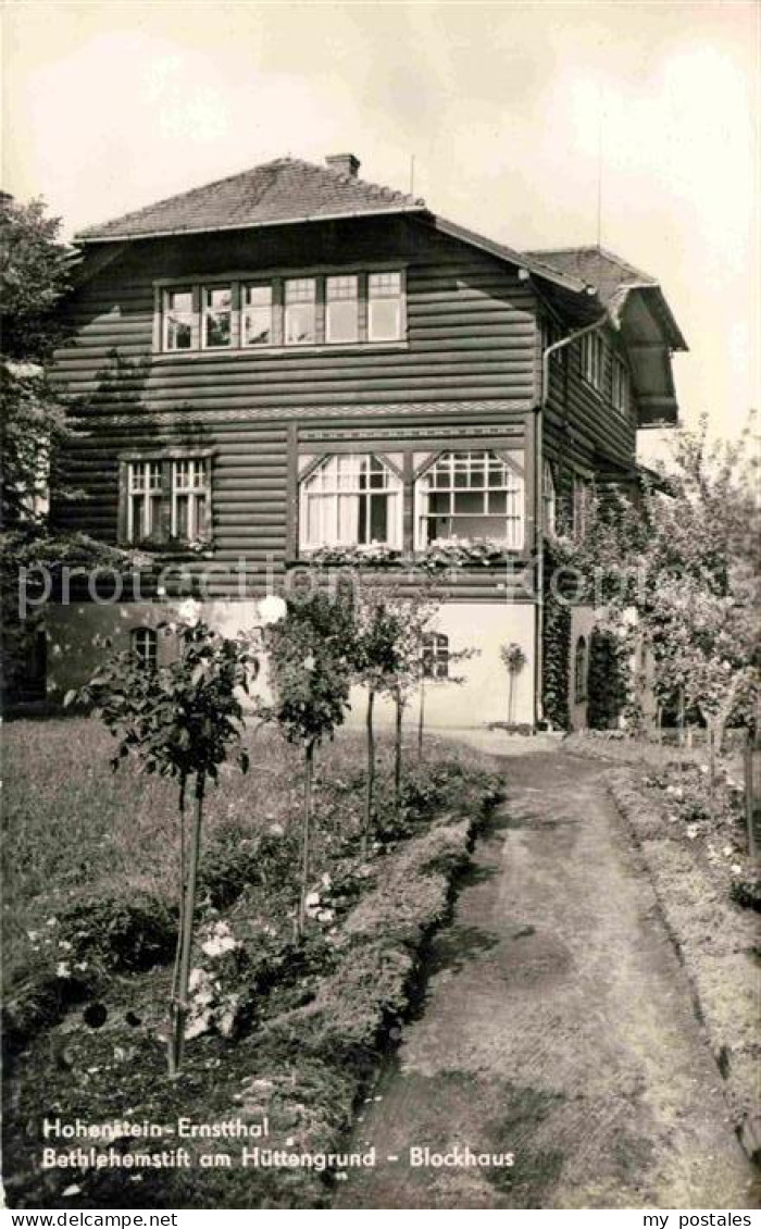 72638308 Hohenstein-Ernstthal Bethlehemstift Huettengrund Blockhaus Hohenstein-E - Hohenstein-Ernstthal