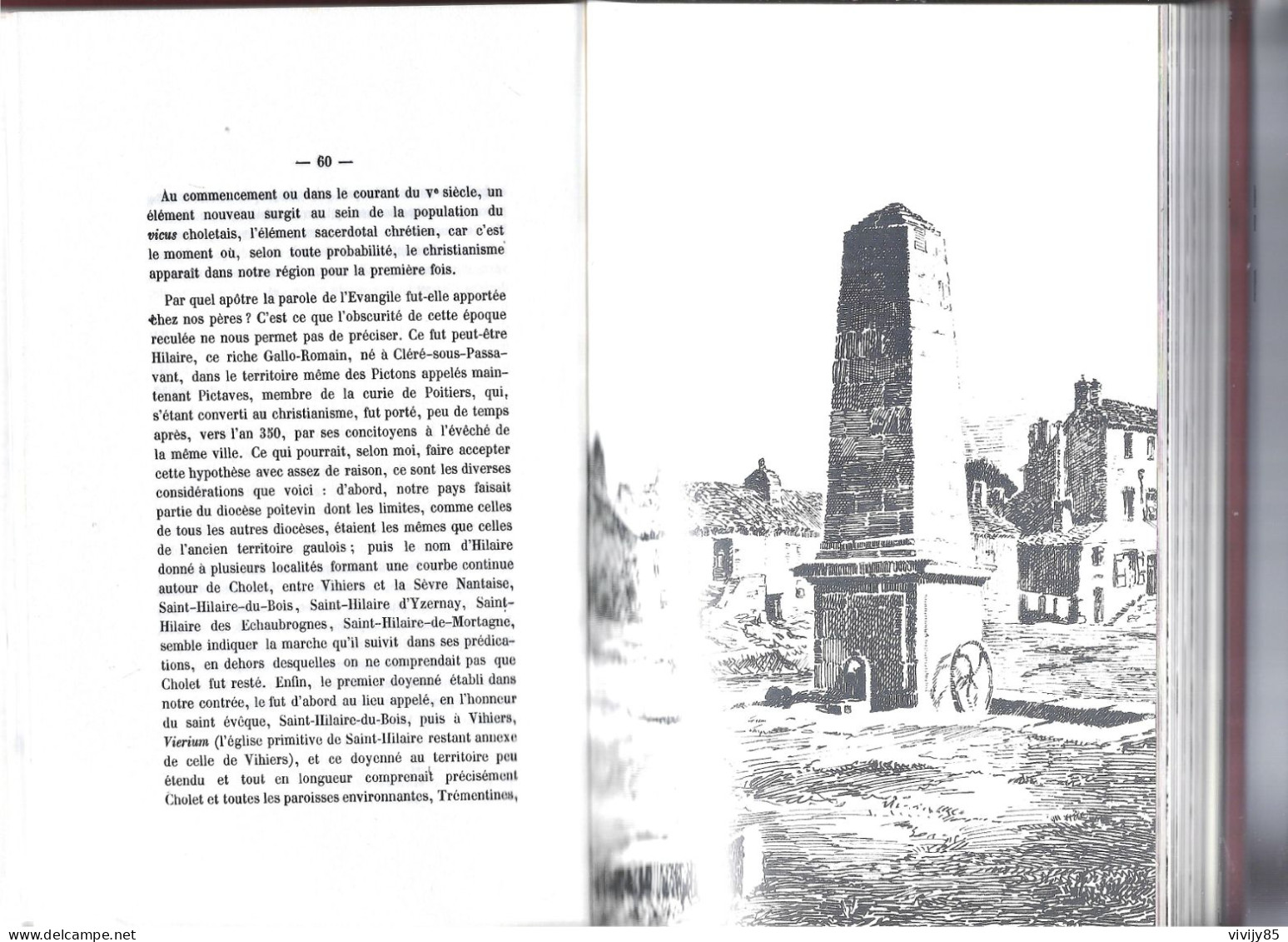 49 - CHOLET - Beau Livre Numéroté " Histoire De Cholet " Par Le Docteur Léon Pissot - Pays De Loire