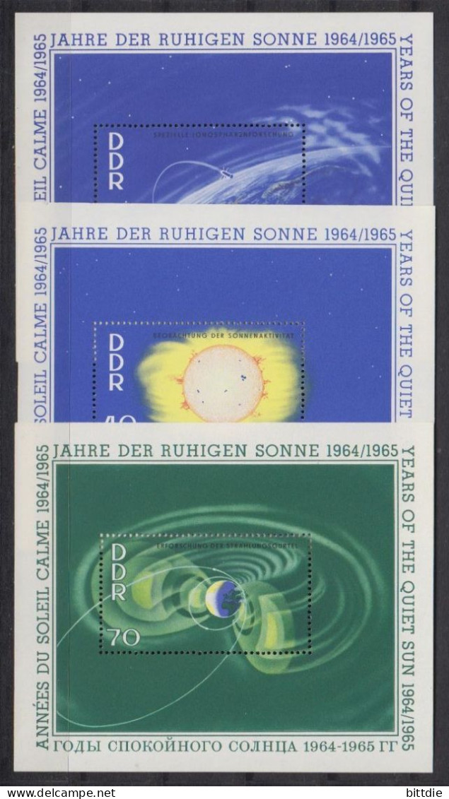 DDR , Bl. 20-22 , Xx  (9178) - 1950-1970