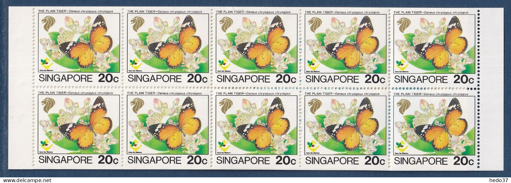 Singapour Carnet N°676 - Papillon - Neuf ** Sans Charnière - TB - Singapore (1959-...)
