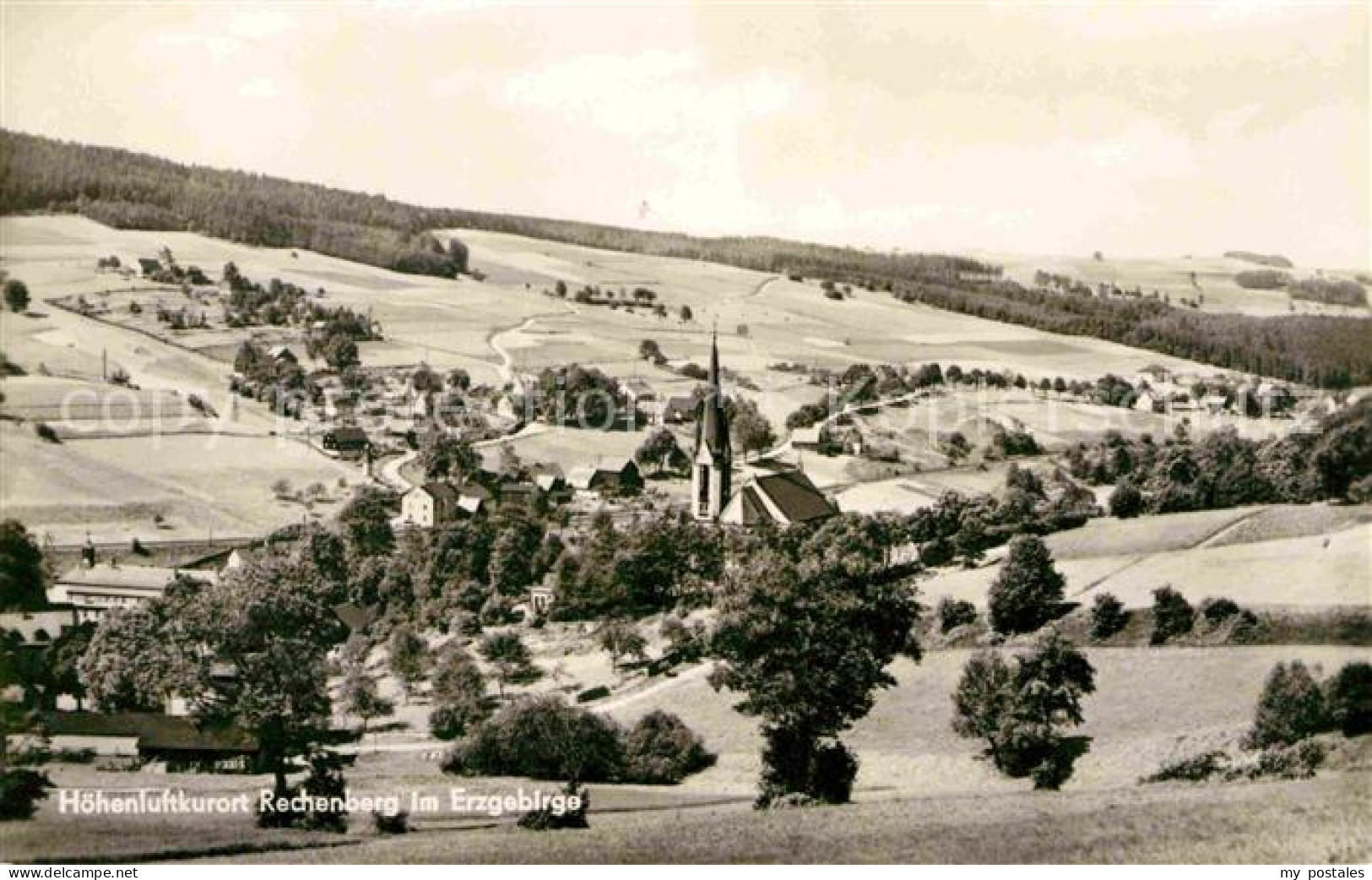 72637659 Rechenberg-Bienenmuehle Osterzgebirge Kirche Panorama Rechenberg-Bienen - Rechenberg-Bienenmühle