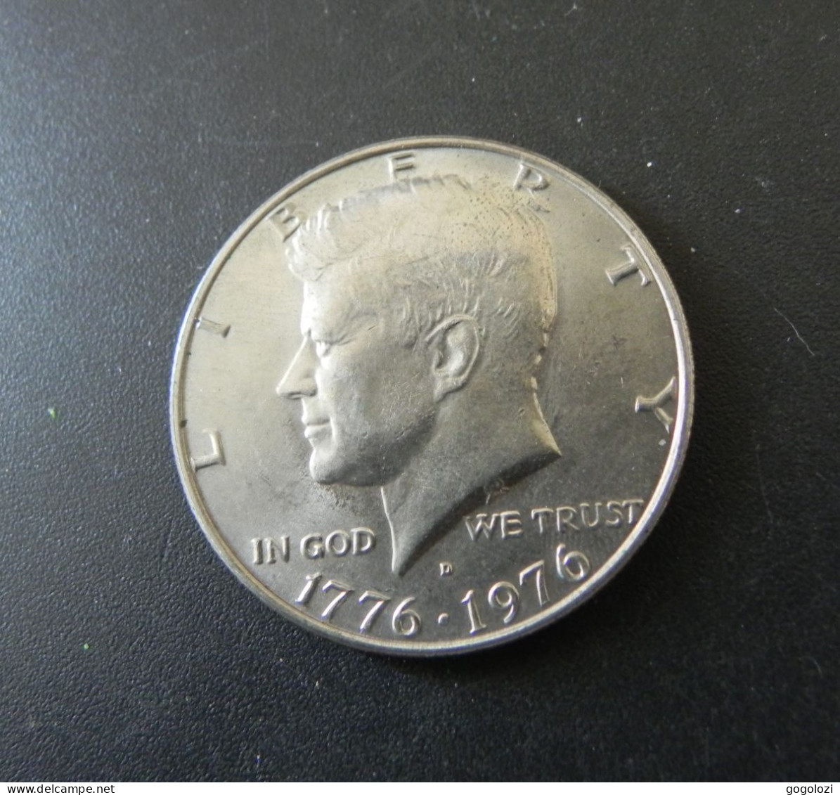 USA 1/2 Dollar 1976 D Kennedy - 1964-…: Kennedy