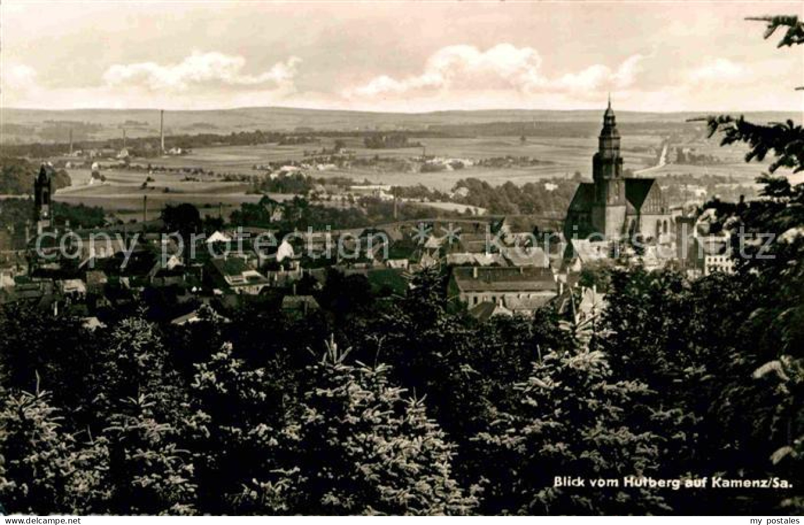 72637566 Kamenz Sachsen Kirche Hutberg Kamenz - Kamenz