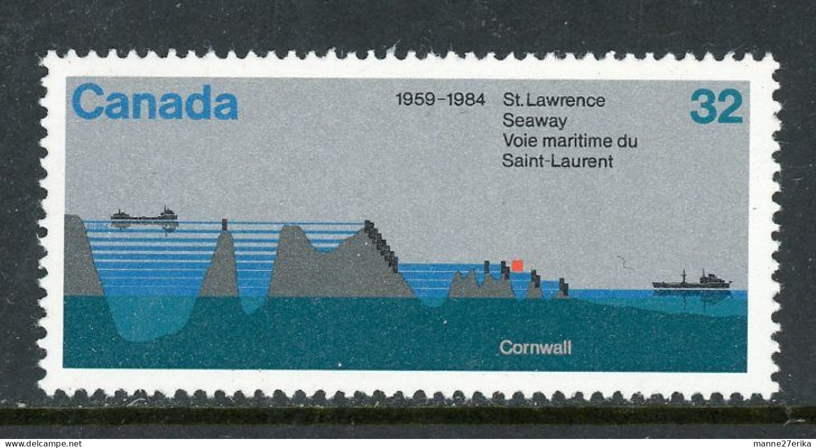 Canada MNH 1984 St. Lawrence Seaway - Neufs