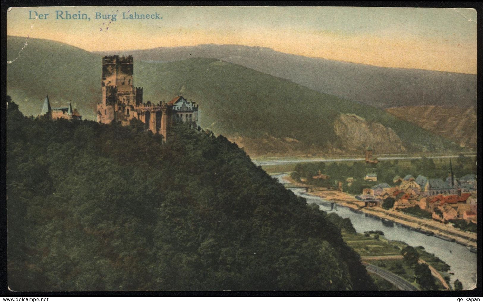 GERMANY Der Rhein, Burg Lahneck - Lahnstein