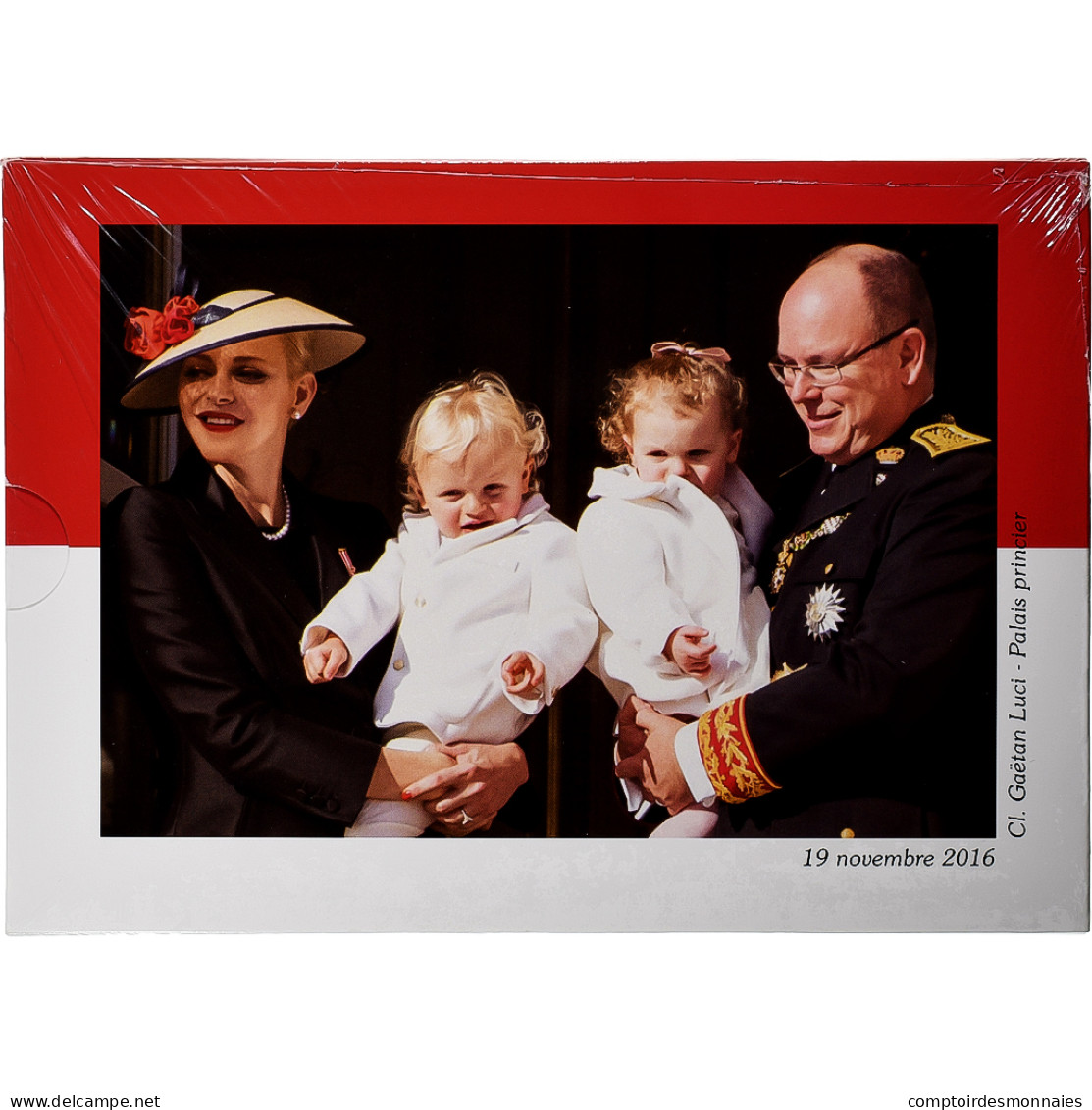 Monaco, Albert II, Coffret 1c. à 2€, BU, 2017, MDP, FDC - Monaco