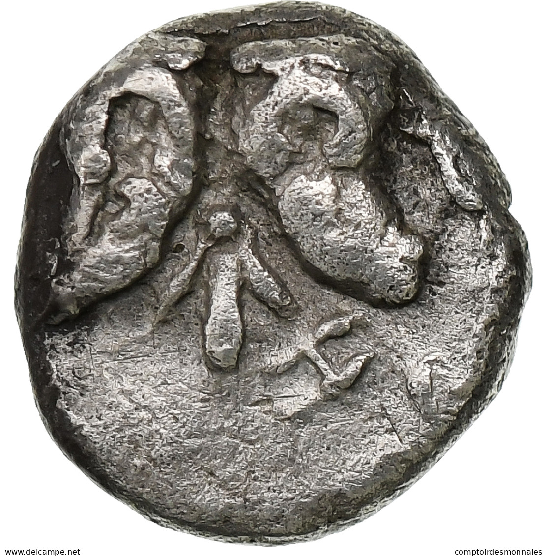 Troade, Obole, Ca. 412-400 BC, Kebren, Argent, TTB+, SNG-Cop:259 - Grecques