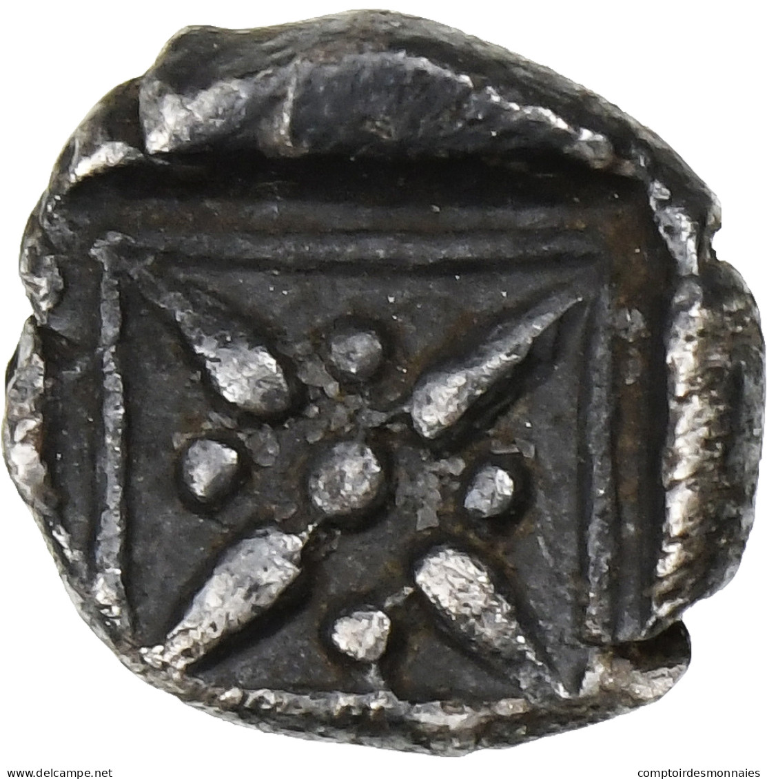 Troade, Obole, Ca. 500-400 BC, Kolone, Argent, TTB+ - Grecques