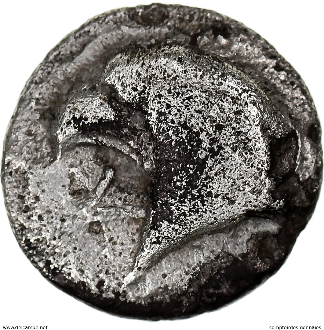 Éolide, Hémiobole, Ca. 500-400 BC, Cymé, Argent, TTB, SNG-Cop:31 - Grecques