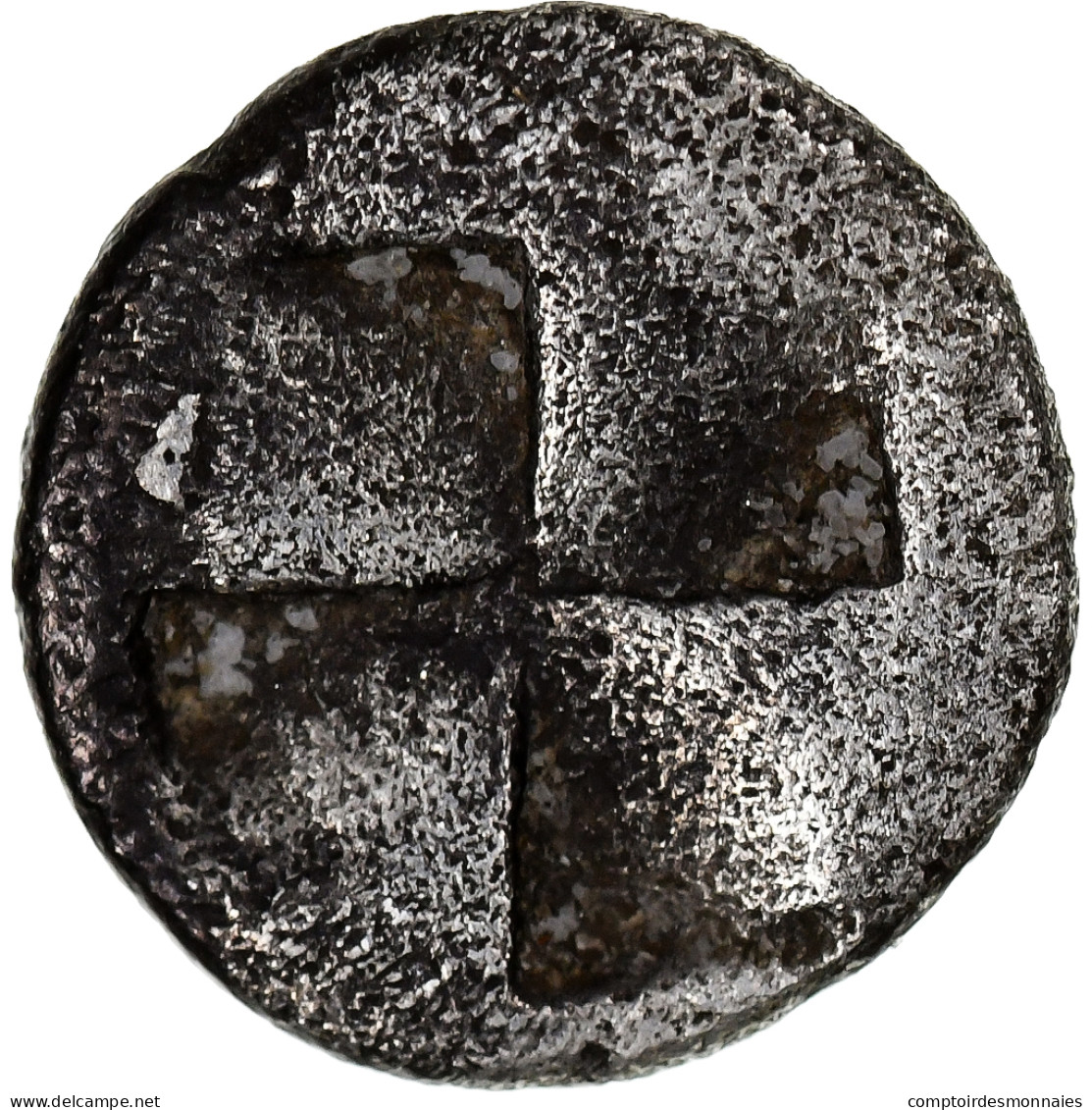 Éolide, Hémiobole, Ca. 500-400 BC, Cymé, Argent, TTB, SNG-Cop:31 - Grecques