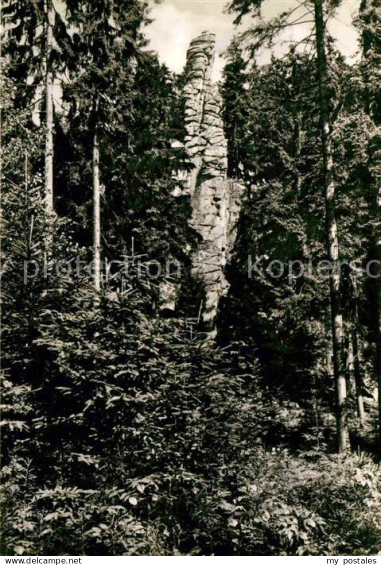 72636014 Johanngeorgenstadt Teufelsstein Im Steinbachtal Felsen Johanngeorgensta - Johanngeorgenstadt