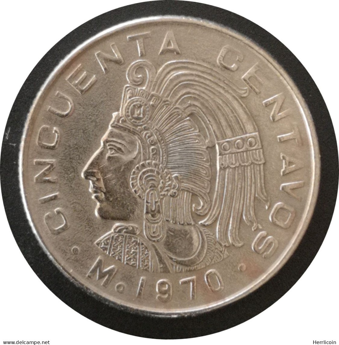 Monnaie Mexique - 1970 - 50 Centavos - Mexique