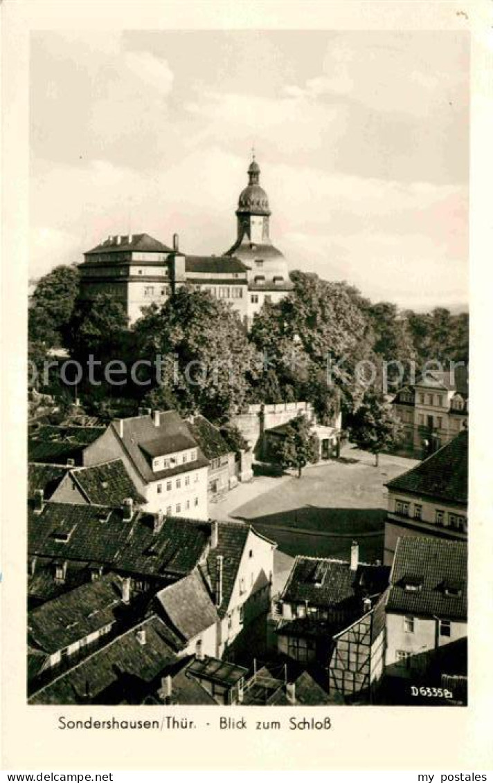 72634073 Sondershausen Thueringen Blick Zum Schloss Sondershausen - Sondershausen