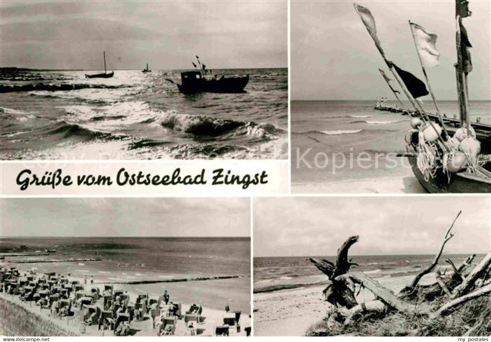 72633920 Zingst Ostseebad Strand Fischerboot Zingst Darss - Zingst