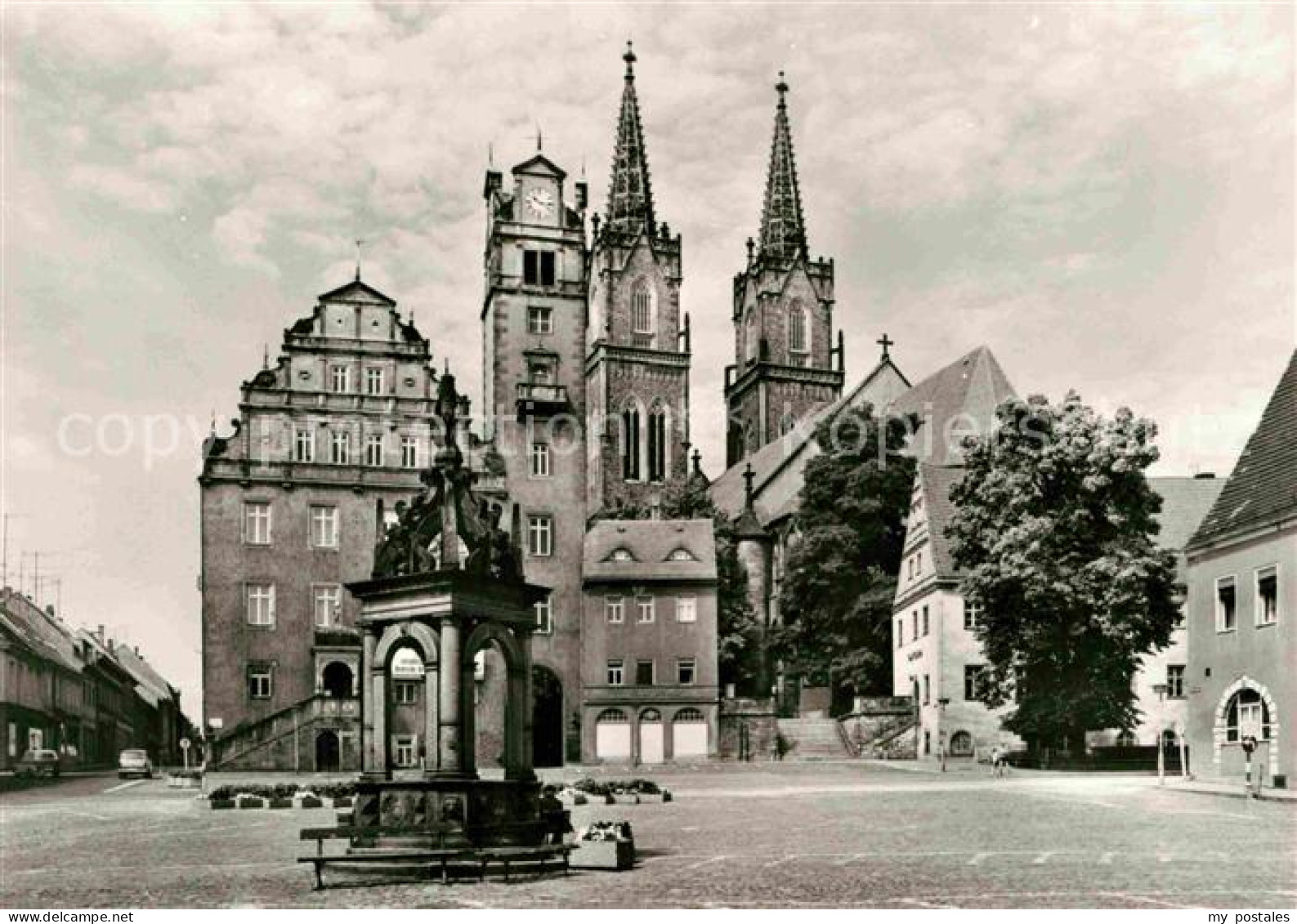 72633872 Oschatz Platz Der Deutsch Sowjetischen Freundschaft Brunnen Oschatz - Oschatz