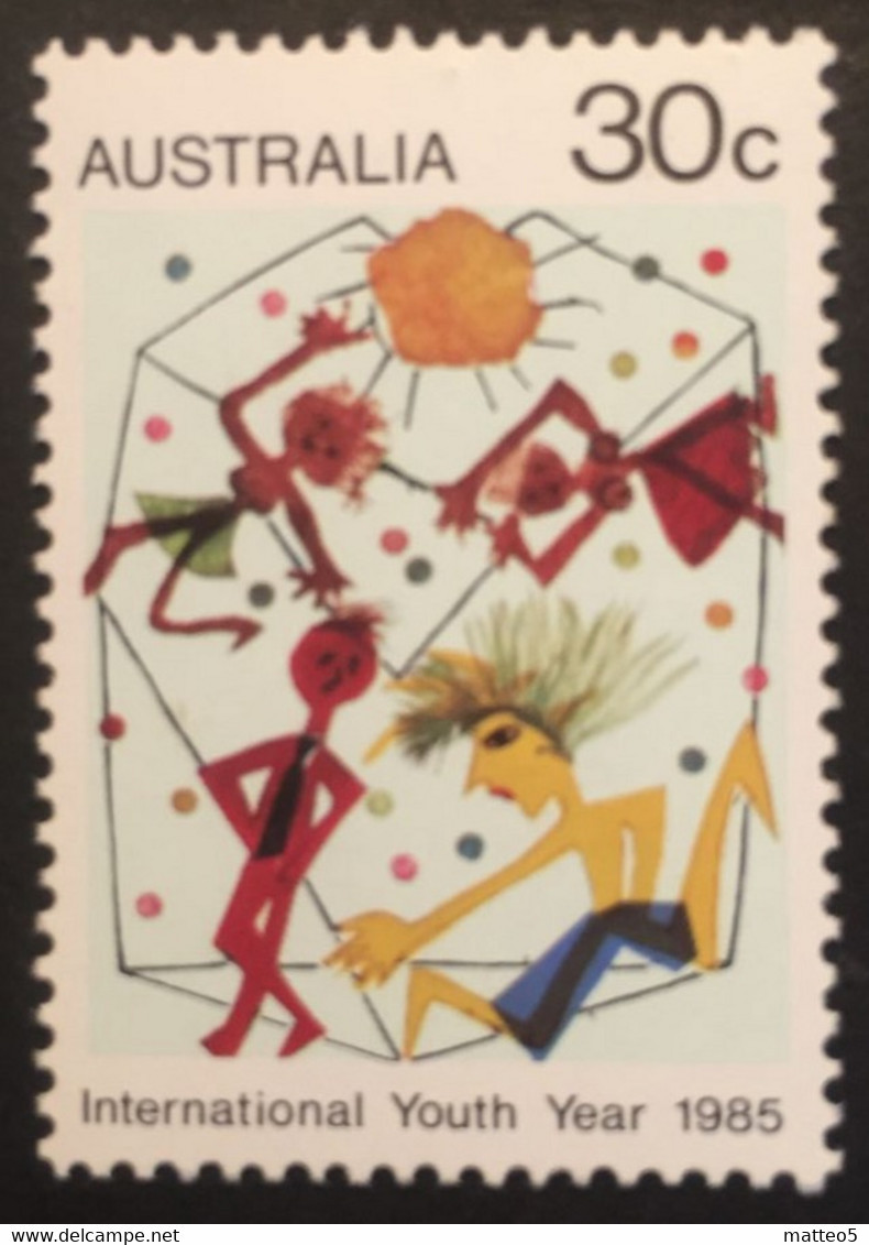 1985 - Australia - International Youth Year - Unused - Ongebruikt