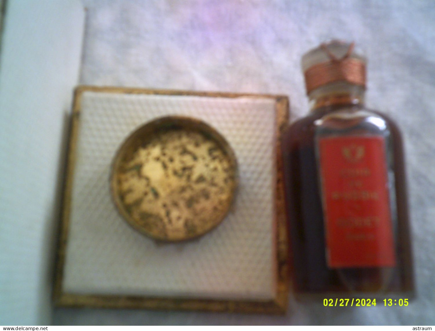 Ultra Rare - Parfum Godet - Cuir De Russie - Flacon Encore Scellé - Description Ci Dessous - Miniatures (avec Boite)