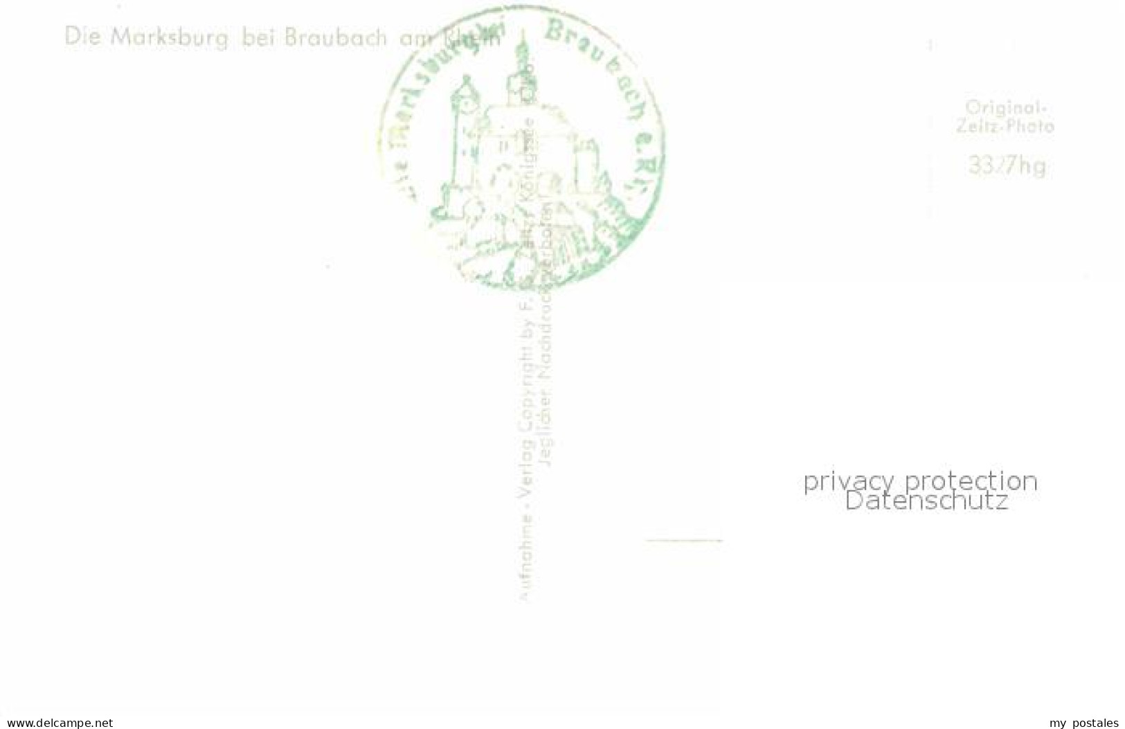 72633673 Braubach Rhein Marksburg Braubach - Braubach