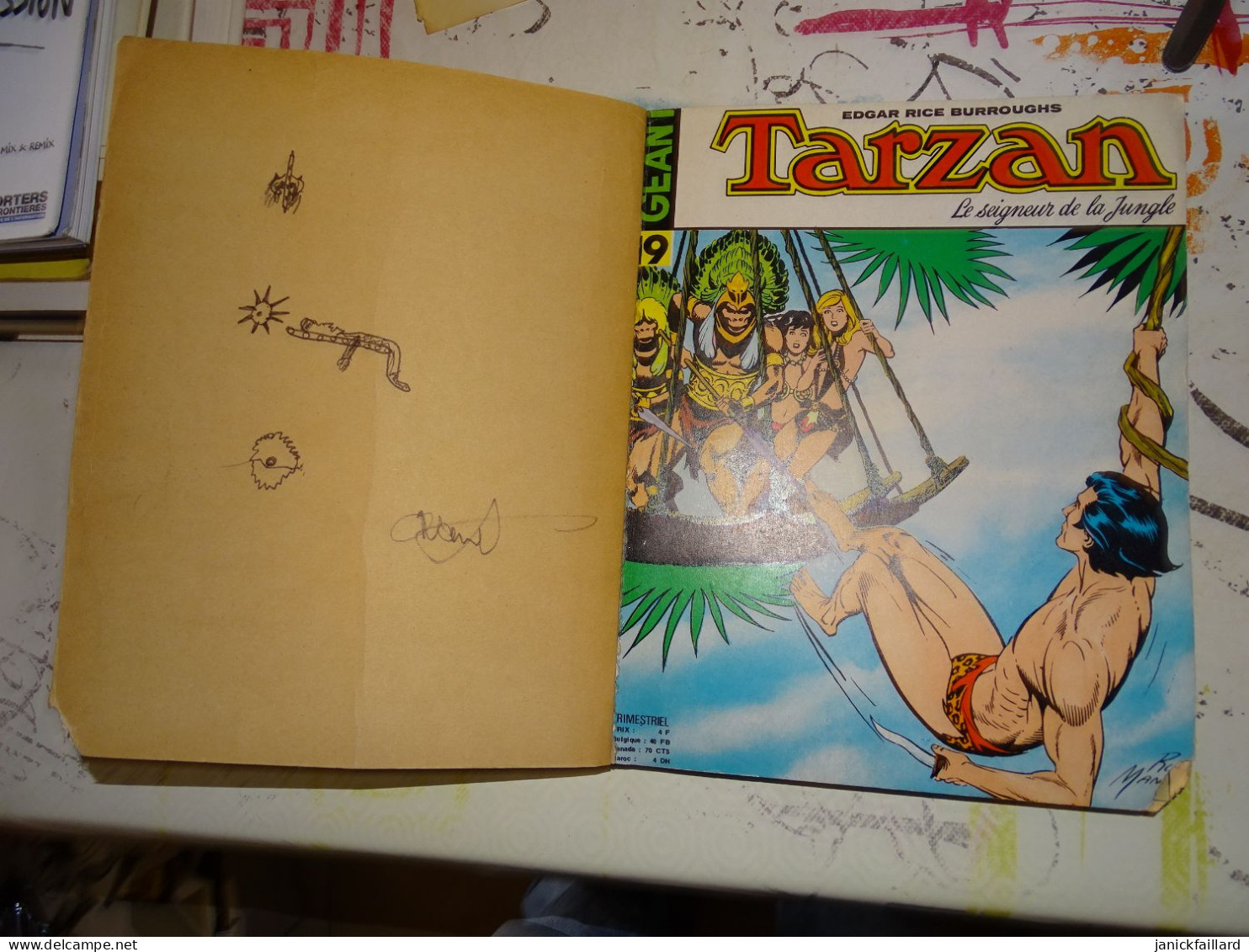 Album Tarzan N 7 - 1974 N (19,20,21 ) - Tarzan