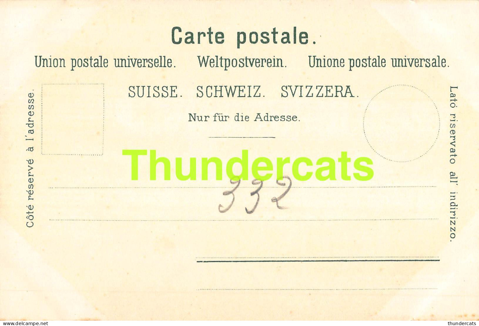 CPA LITHO GRUSS AUS OLTEN - Autres & Non Classés