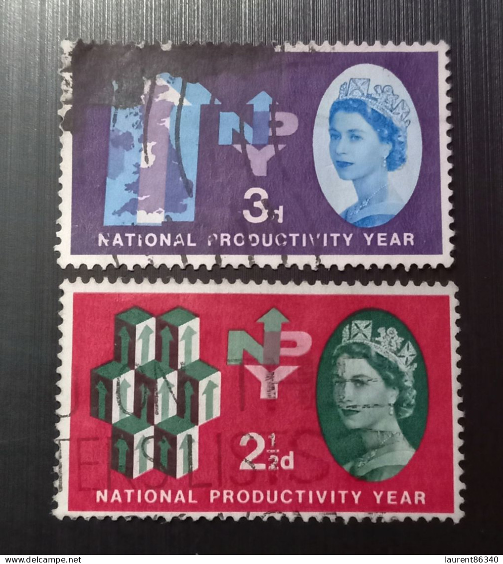 Grande Bretagne 1962 National Productivity Year   Gravure: Printed By Harrison - Used Stamps