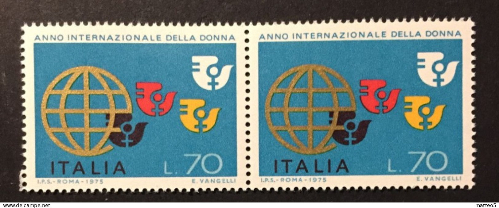 1975 - Italia - Anno Internazionale Della Donna - Lire 70 - 1971-80:  Nuovi