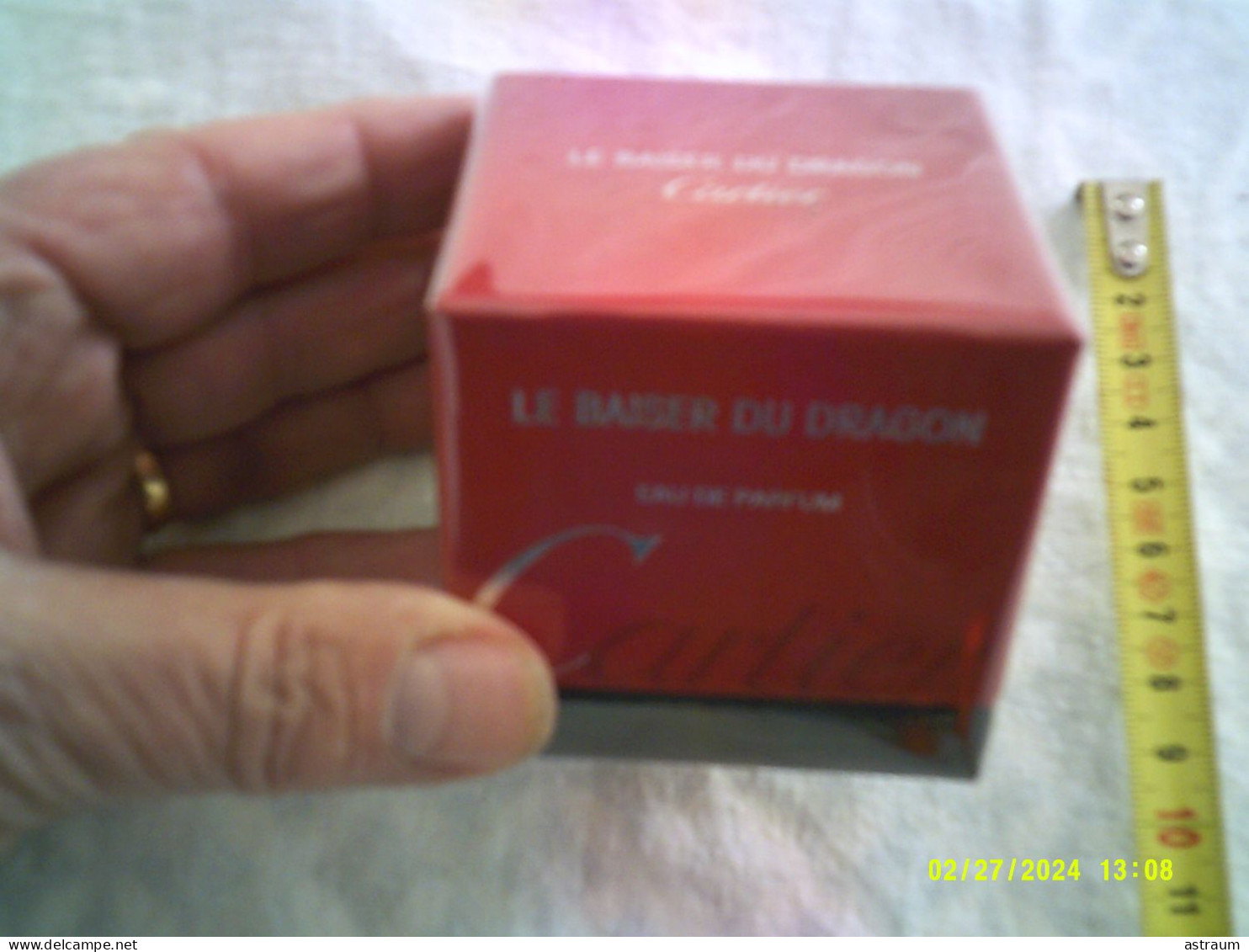Coffret Miniature Parfum - Cartier - Le Baiser Du Dragon - Neuf Sous Blister - EDP 7,5ml - Women