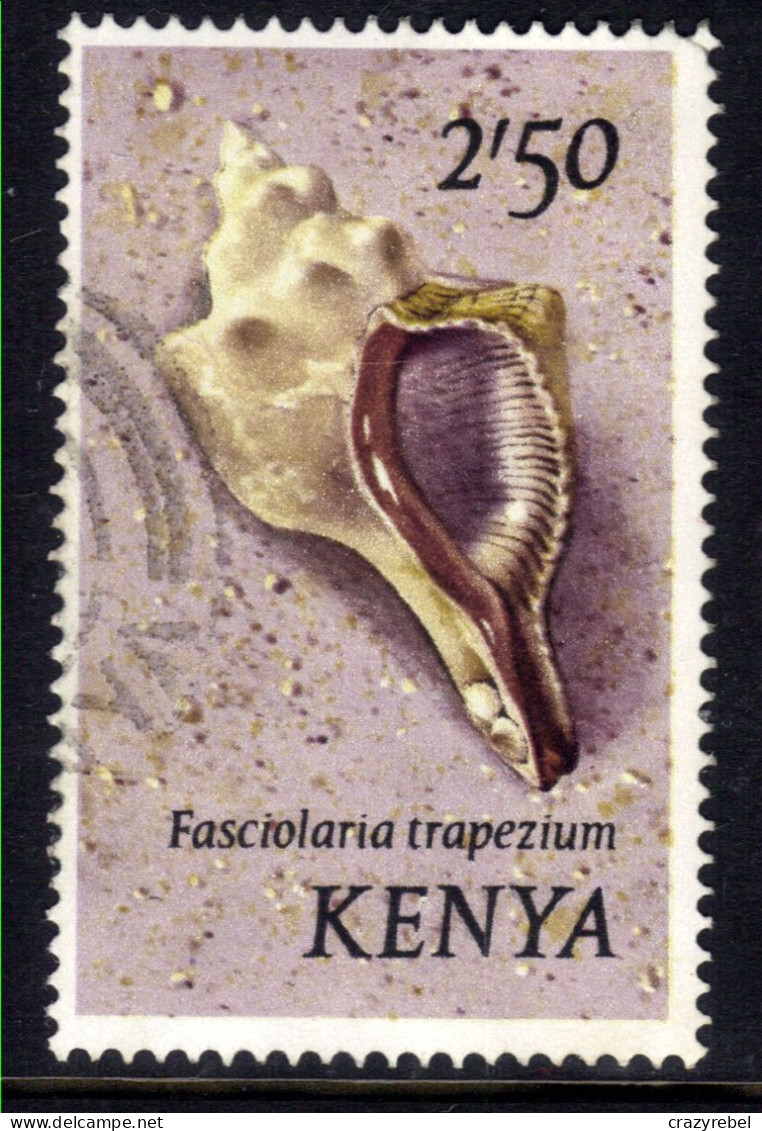 Kenya 1971 - 74 QE2 2/-50cts  Shells  Fasciolaria Trapezium Used SG 49 ( C456  ) - Kenya (1963-...)