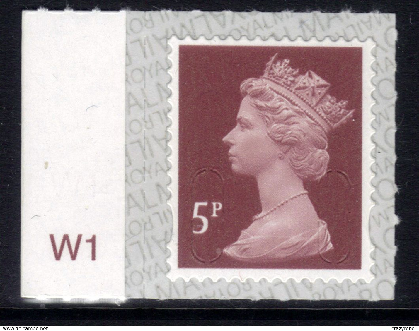 GB 2019 QE2 5p Ash Pink Machin Umm M19L SG U2922 ( C59 ) - Autre Matériel