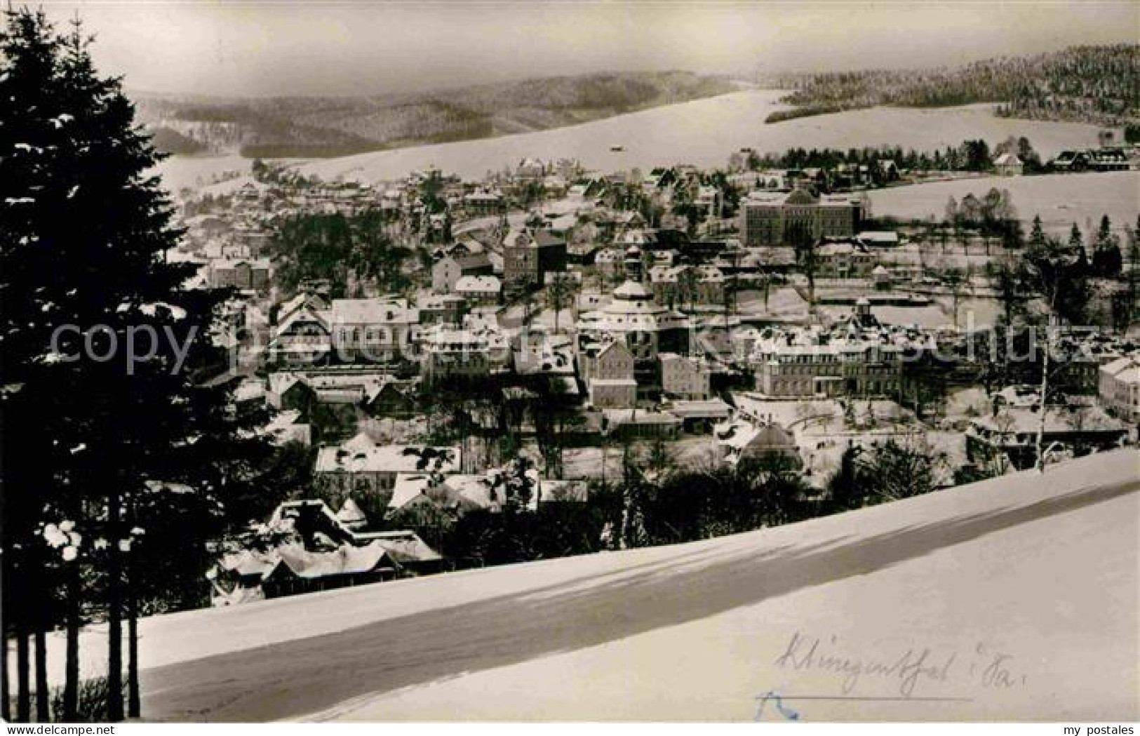 72632718 Klingenthal Vogtland Winterpanorama Klingenthal Sachsen - Klingenthal