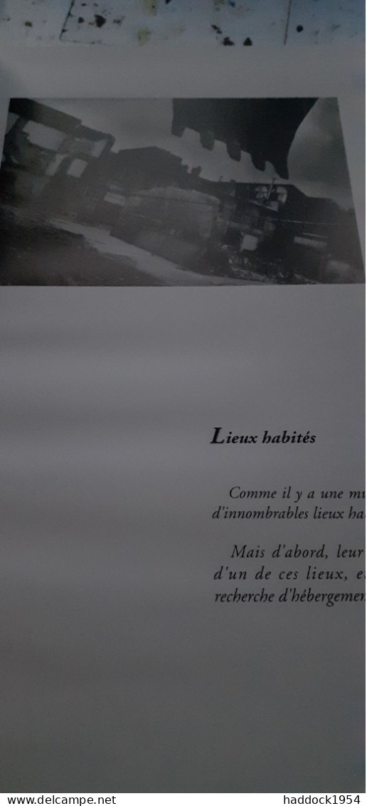 Lieux Habites Sylvia LAUSSINOTTE Suisse Imprimerie 1996 - Fotografie
