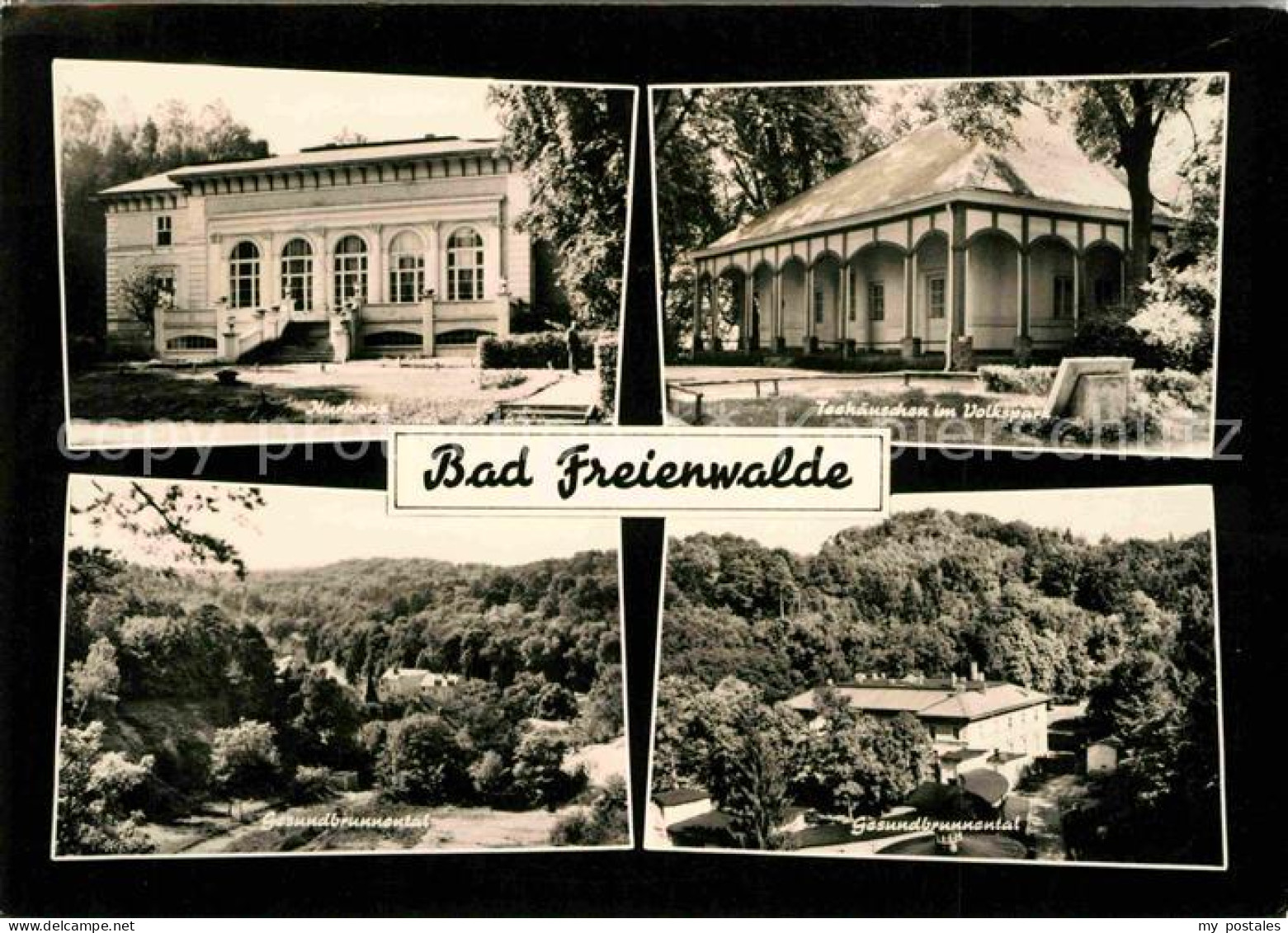 72632600 Bad Freienwalde Kurhaus Teehaeuschen Volkspark Gesundbrunnental Bad Fre - Bad Freienwalde