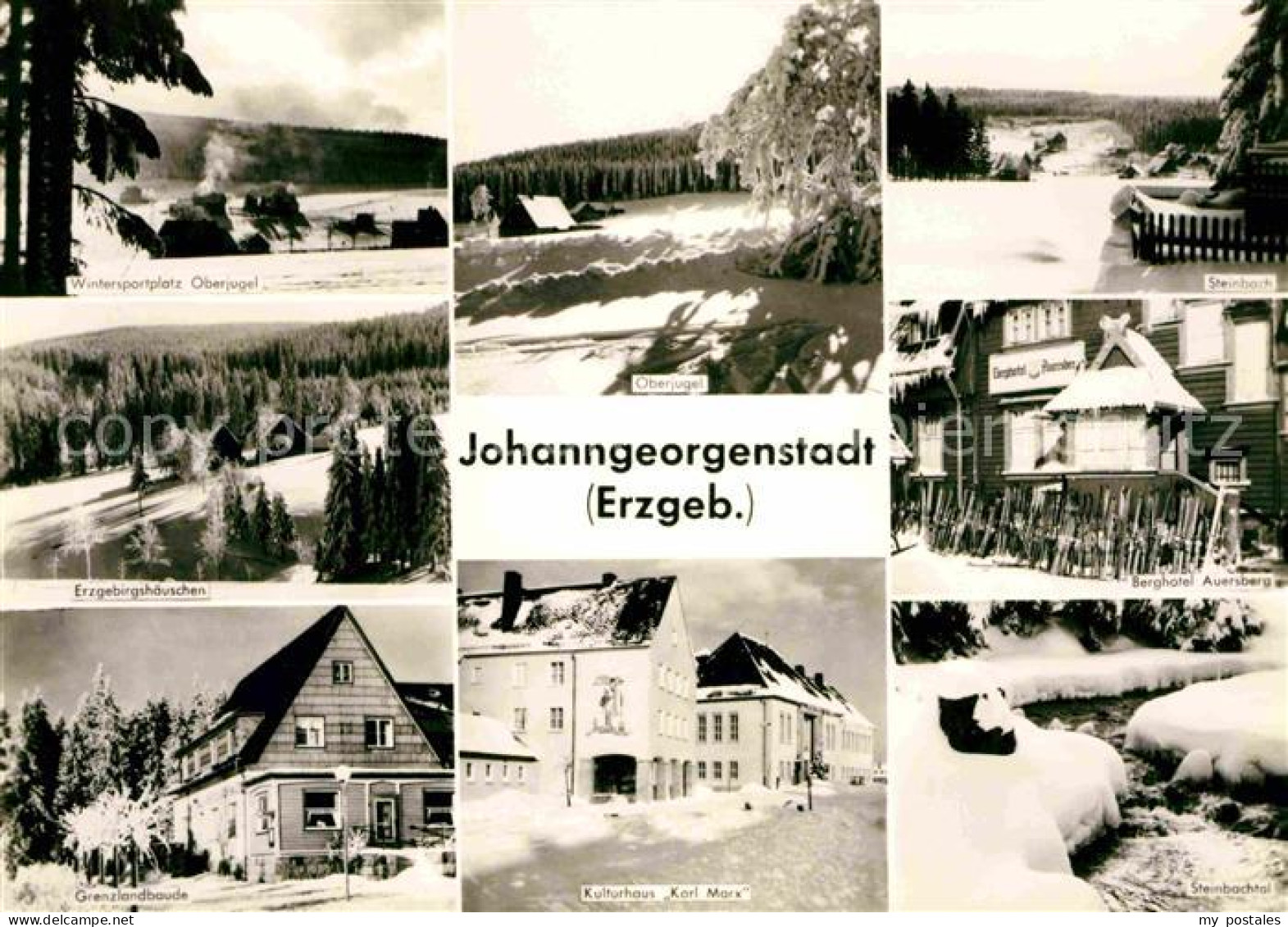 72632588 Johanngeorgenstadt Wintersportplatz Oberjugel Steinbach Berghotel Auers - Johanngeorgenstadt