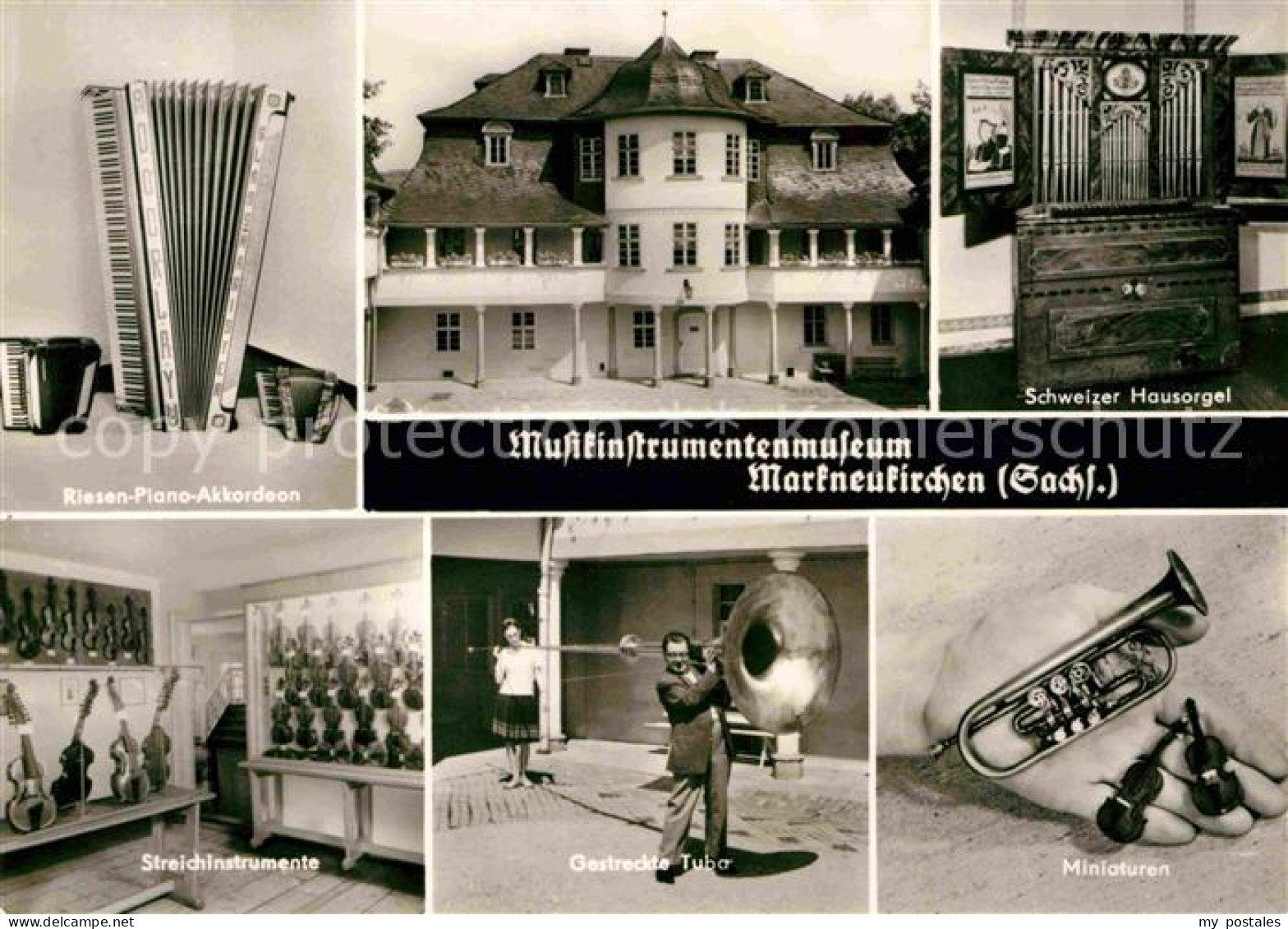 72632555 Markneukirchen Musikinstrumentenmuseum Akkordeon Orgel Schreichinstrume - Markneukirchen