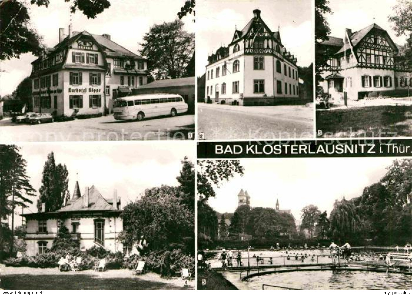 72632409 Bad Klosterlausnitz Kurhotel Zur Koeppe FDGB Ferienheim Eigenheim Moorb - Bad Klosterlausnitz