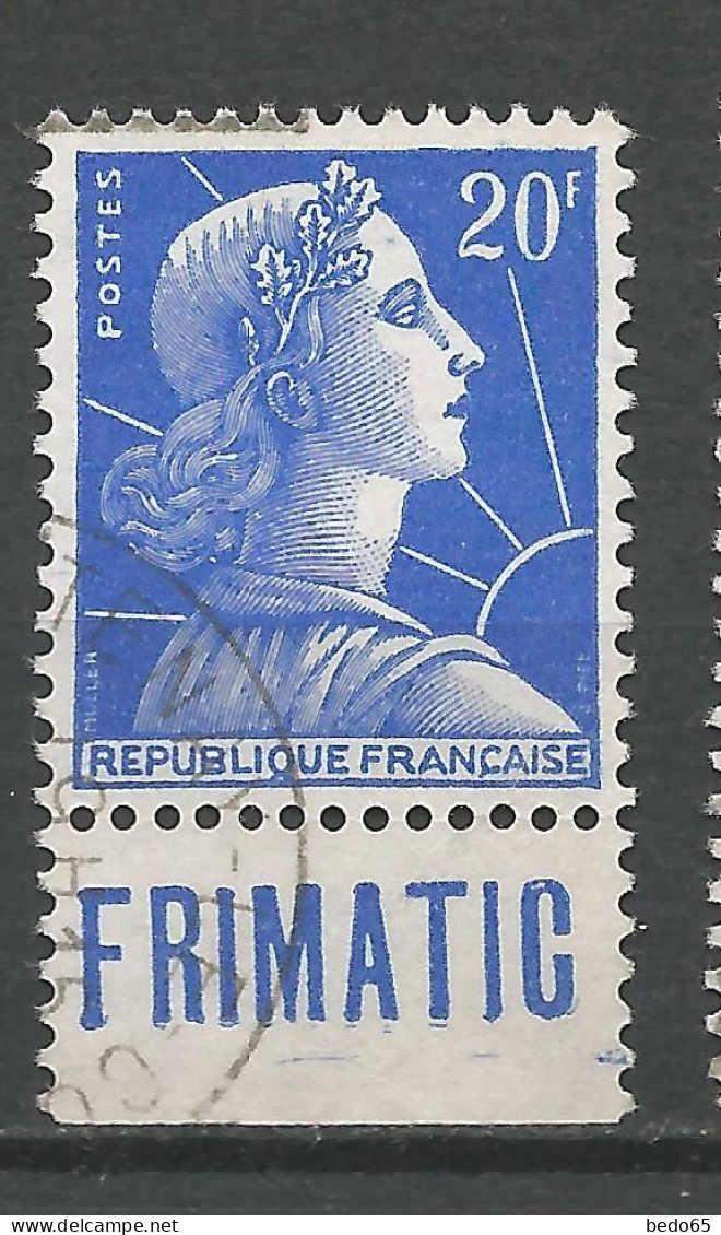 TYPE MARIANNE DE MULLER Type L N° 1011B PUB FRIMATIC OBL / Used - Gebruikt