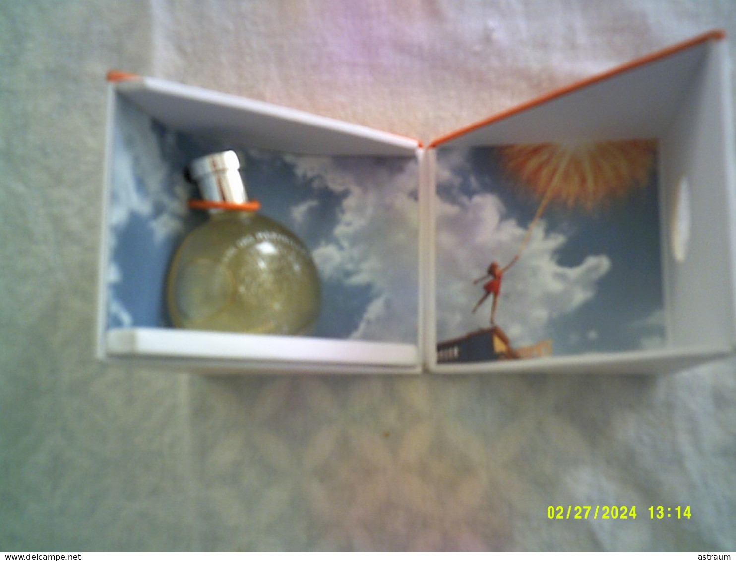 Coffret Miniature Parfum Hermes - EDT - Eau Claire Des Merveilles Plein 7,5ml - Mignon Di Profumo Donna (con Box)