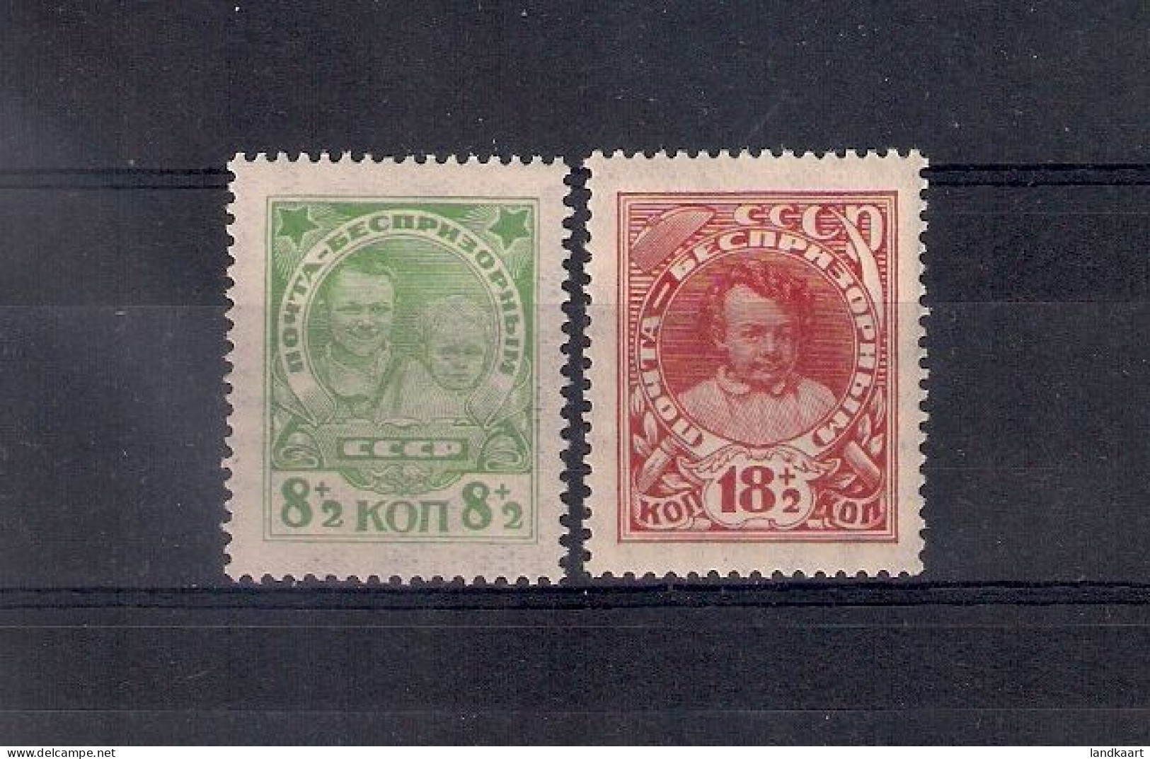 Russia 1927, Michel Nr 315-16, MLH OG - Ungebraucht