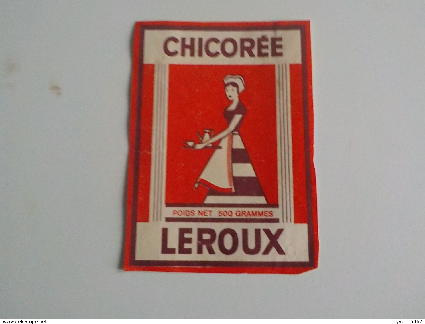 ETIQUETTE ANCIENNE CHICOREE LEROUX - Kaffee & Chicorée